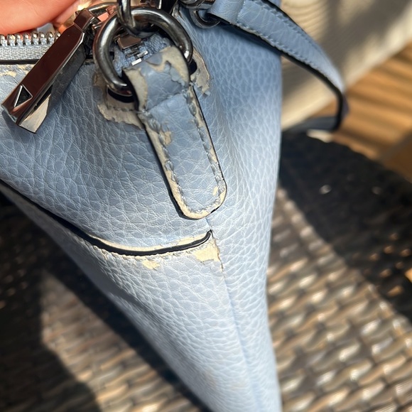 Guess Powder Blue Satchel - Picture 11 of 17